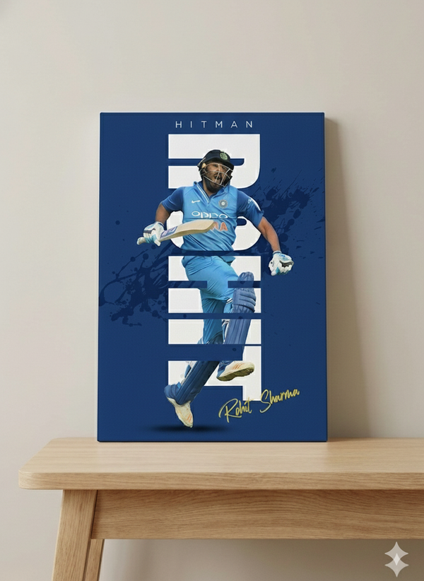 Rohit Sharma 208 Not Out | The Best Moment For Hitman - Cricket Metal Poster